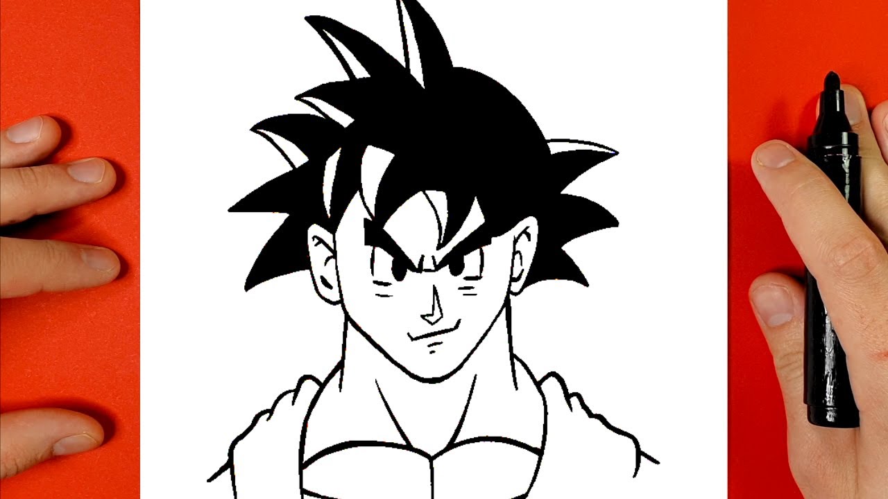 COMMENT DESSINER SON GOKU - DRAGON BALL Z - YouTube