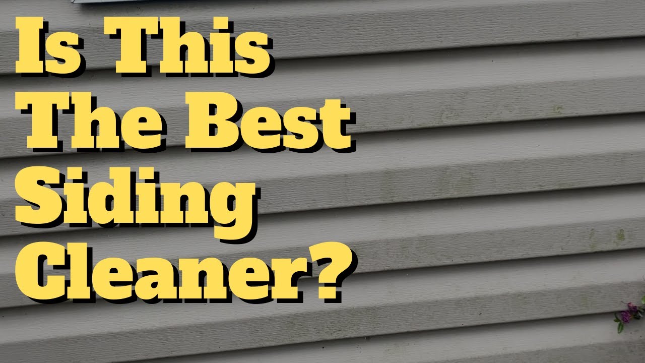 Is This the Best NoScrub Vinyl Siding Cleaner? YouTube