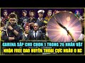 Free Fire | Garena Chơi Lớn Cho Game Thủ Chọn 1 Trong 26 Nhân Vật - Xài Thử Dao Huyền Thoại FREE