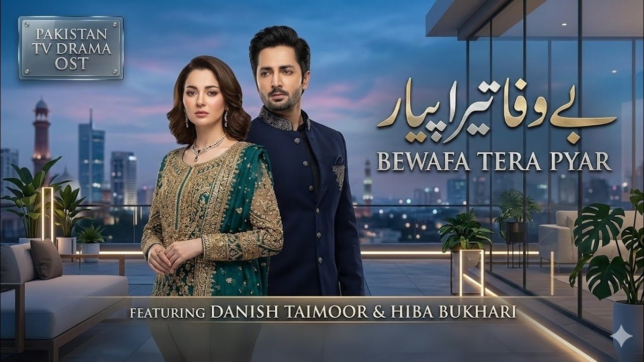 Danish taimoor| Hiba bukhari| bewafa Tera pyar  | Emotional OST | Painful Love Cover Song 💔