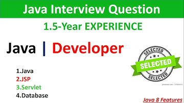 Java developer interview 2 years experience | Java is awesome
