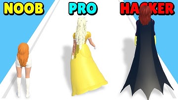 NOOB vs PRO vs HACKER in Build A QUEEN!