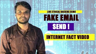 Spoof E Mail | Ethical Hacking Demo | Fake Email Send 📧 | Internet Fact Video screenshot 5