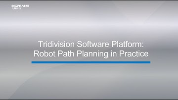 Tridivision Software Platform: Robot Path Planning in Practice