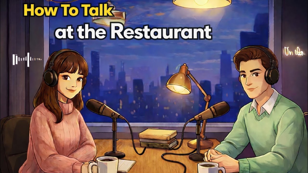 How to Talk at the Restaurant in English | English Conversation Practice
