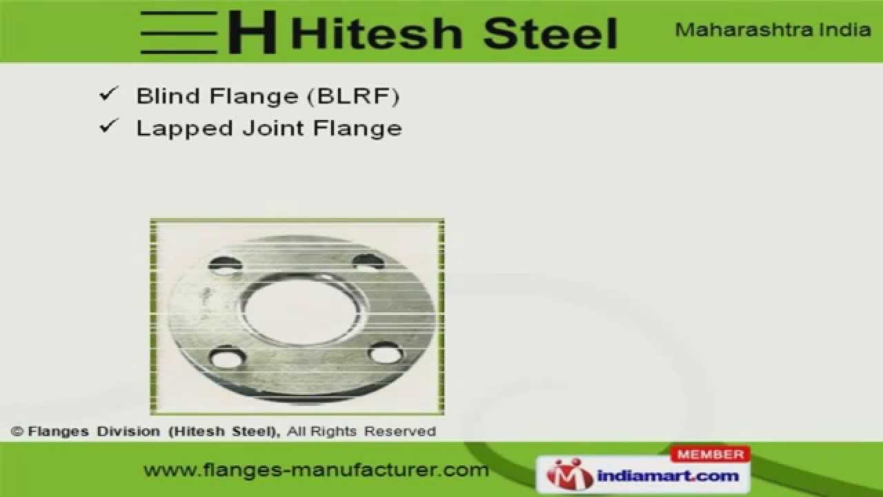 Slip On Flange (SORF) by Flanges Division (Hitesh Steel), Mumbai