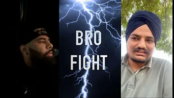 Sidhu Moose Wala face to face with Sunny Malton | Sidhu Moose Wala fight with Sunny Malton, Byg Byrd