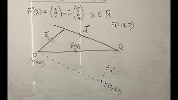 Vectors: Finding the shortest distance from a point to a line