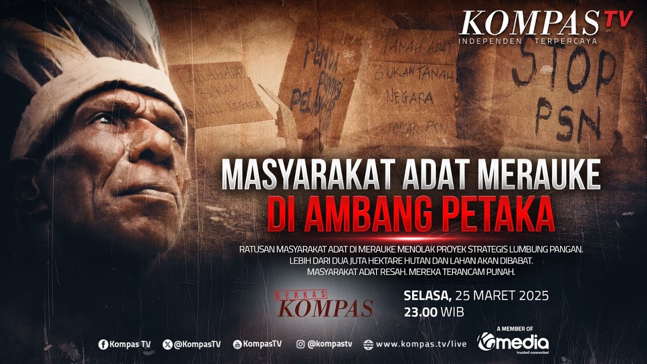 LIVE - Masyarakat Adat Merauke di Ambang Petaka | BERKOM