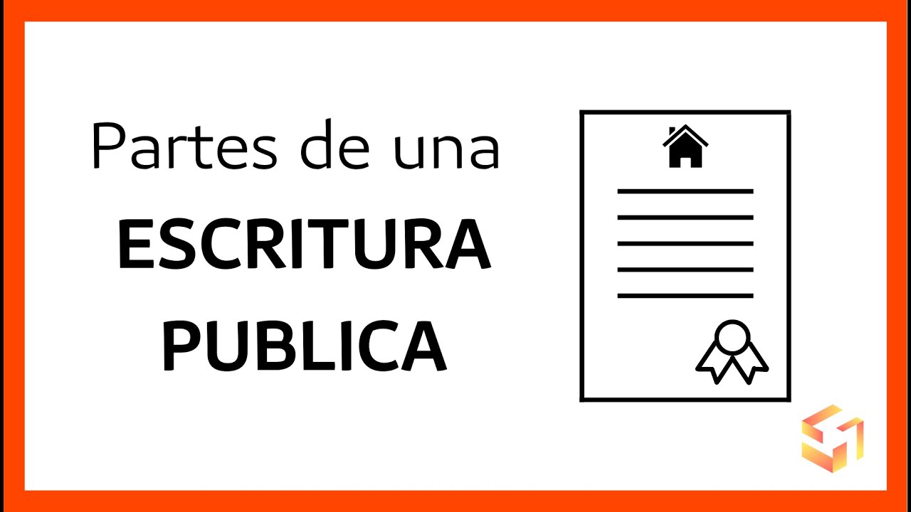 Partes de una escritura pública | RESSOLUCIO - YouTube