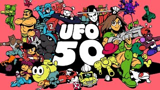 【UFO 50】α 世代的 50 in 1 卡匣！玩不完的復古小遊戲！【獸人Vtuber／渡雲】