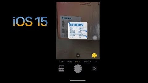 iOS 15 photo live text copy features tutorial