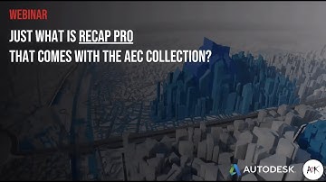 Just what is ReCap Pro that comes with the AEC Collection?