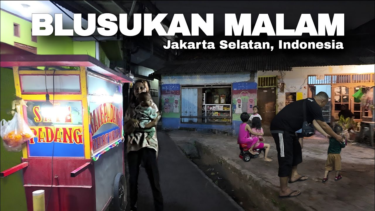 Sensasi Blusukan Malam Di Permukiman Padat Jakarta | Jakarta Nightlife 