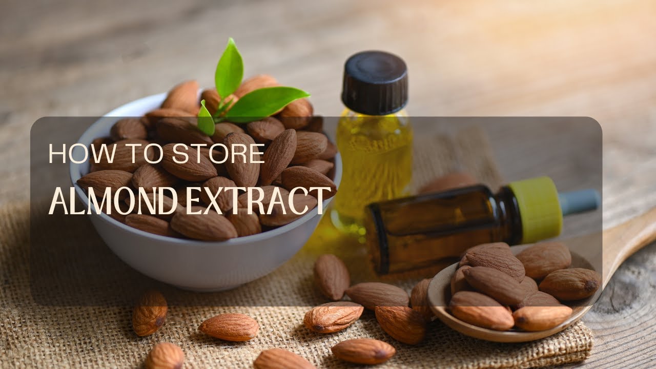 How to store almond extract? - YouTube