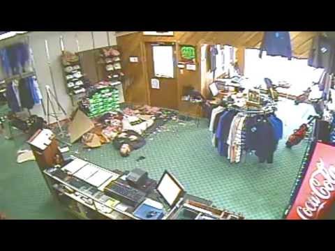 Man falls through ceiling HILARIOUS!!