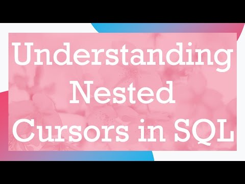 Understanding Nested Cursors in SQL