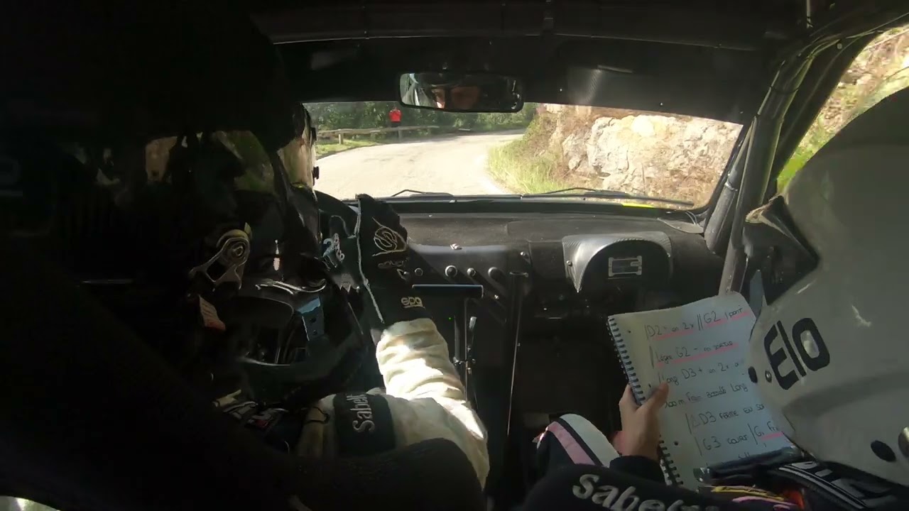 Rallye des Camisards 2023 Denis Seb/Élo Valette 106 F2000-12 ES3 Lasalle-L’Estréchure