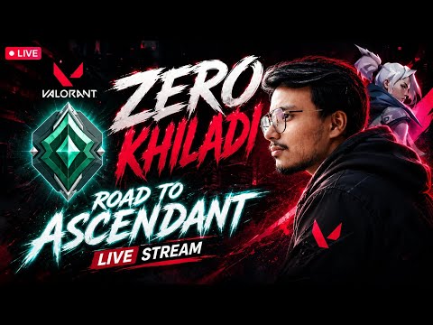 😈 ASCENDANT PUSH LIVE 😈 | Intense Valorant Ranked Grind