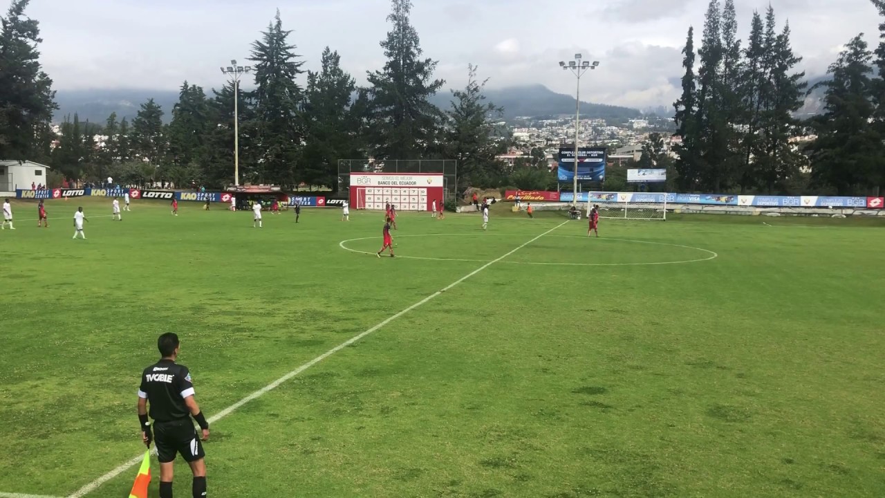 El Nacional vs LDU, Categoría Reserva, Partido oficial, primer tiempo [04082018]