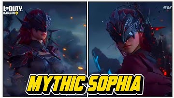 Mythic Sophia Basic Version Official Trailer Codm S1 leaks
