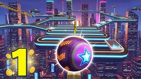 Sky Rolling Ball 3D - Level 1 to 5 @PlayRoast0 