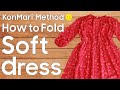 KonMari Method How to fold Soft dress -English edition-