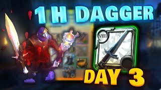 1H Dagger | Day 3 | I Found Gucci Double Bladed Player | Albion Online | Giveaway