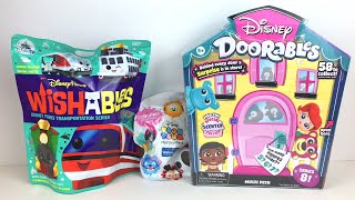 Disney Doorables Series 8 Wishables Plush &amp; Color Pop Tsum Tsum Blind Bags ~ Unboxing &amp; Review