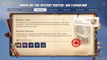 Honkai Star Rail Where Are You, Mystery Trotter? Event Day 3 Speed Run