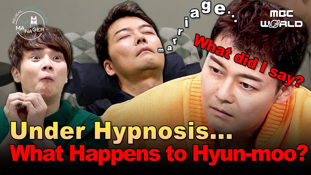 [Sub] Hyun-moo Thought Hypnosis Was Fake… Until He Was Shocked Under Its Spell