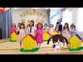 Песенка для детей про собачку // Утренник в детском саду | Гулял без зонтика щенок