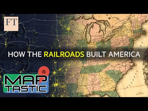 Maptastic (ep 3): Mapping how railroads built America