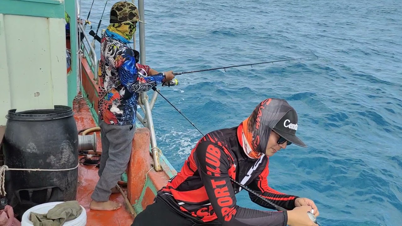 ตกปลาทะเลอ่าวไทยที่เกาะกระEP4อินทรีช่อนทะเลเสียดใหญ่ก็มาครับ