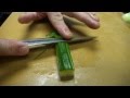 Fast Precise Cutting Skills Using One of The World's Sharpest Knife - How To Make Sushi Series