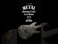 Metal Backing Track in Dm 135 BPM