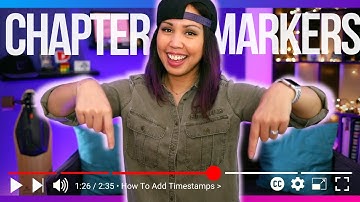 How To Add CHAPTERS To YouTube Videos - YouTube TIMESTAMPS Tutorial