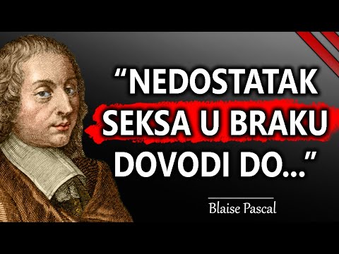 Video: Čovjek je samo trska, najslabija u prirodi, ali on je trska koja razmišlja. Blaise Pascal