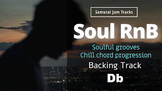 Soul Rnb Groove Guitar Backing Track In Db Major