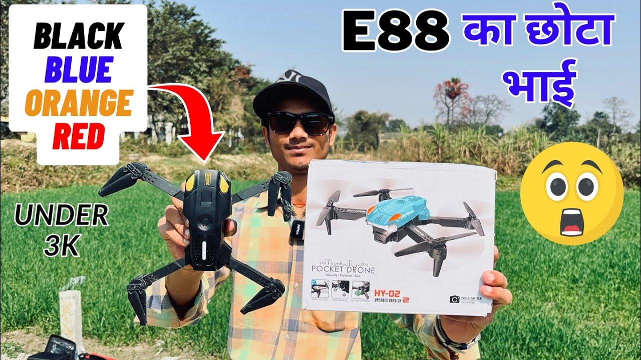 E88 Ka Bhai Amitasha Remote Control HD Camera Foldable Drone Pack Of