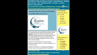 WI Science of Reading Roundtable #1