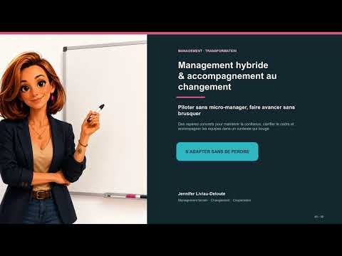 Management hybride : comment accompagner le changement sans perdre l’humain ?