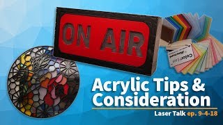 Laser Talk - Laser cutting with acrylic!