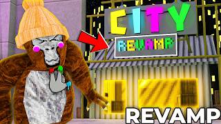 Gorilla Tag's SECOND City REVAMP is Finally Here! (Free Cosmetics)