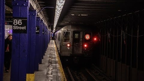 OpenBVE Special: B train To Euclid Avenue Via The C line Via 8th Avenue/Fulton Street Local