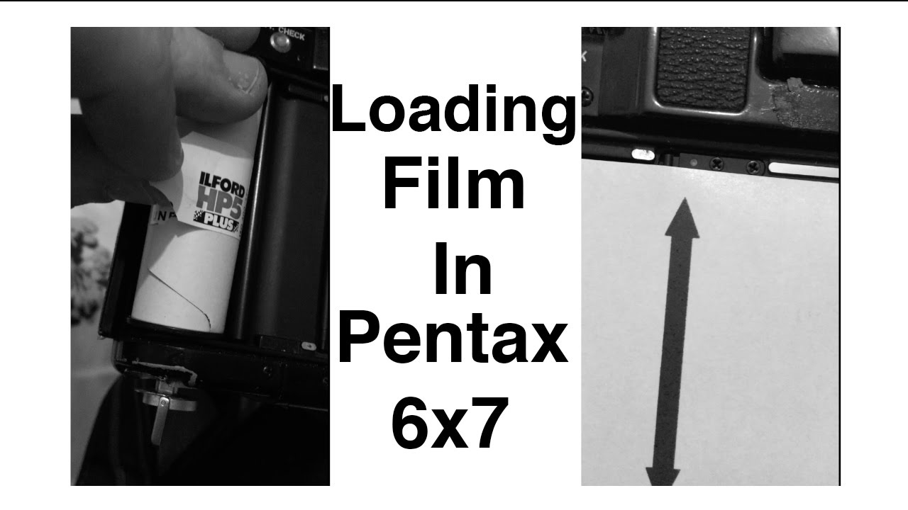 How To Load 120 Film In Pentax 6x7 YouTube