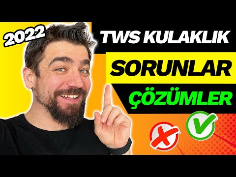 TWS Bluetooth Kulaklık SORUNLAR→ÇÖZÜMLER nasıl kullanılır ve eşleştirilir