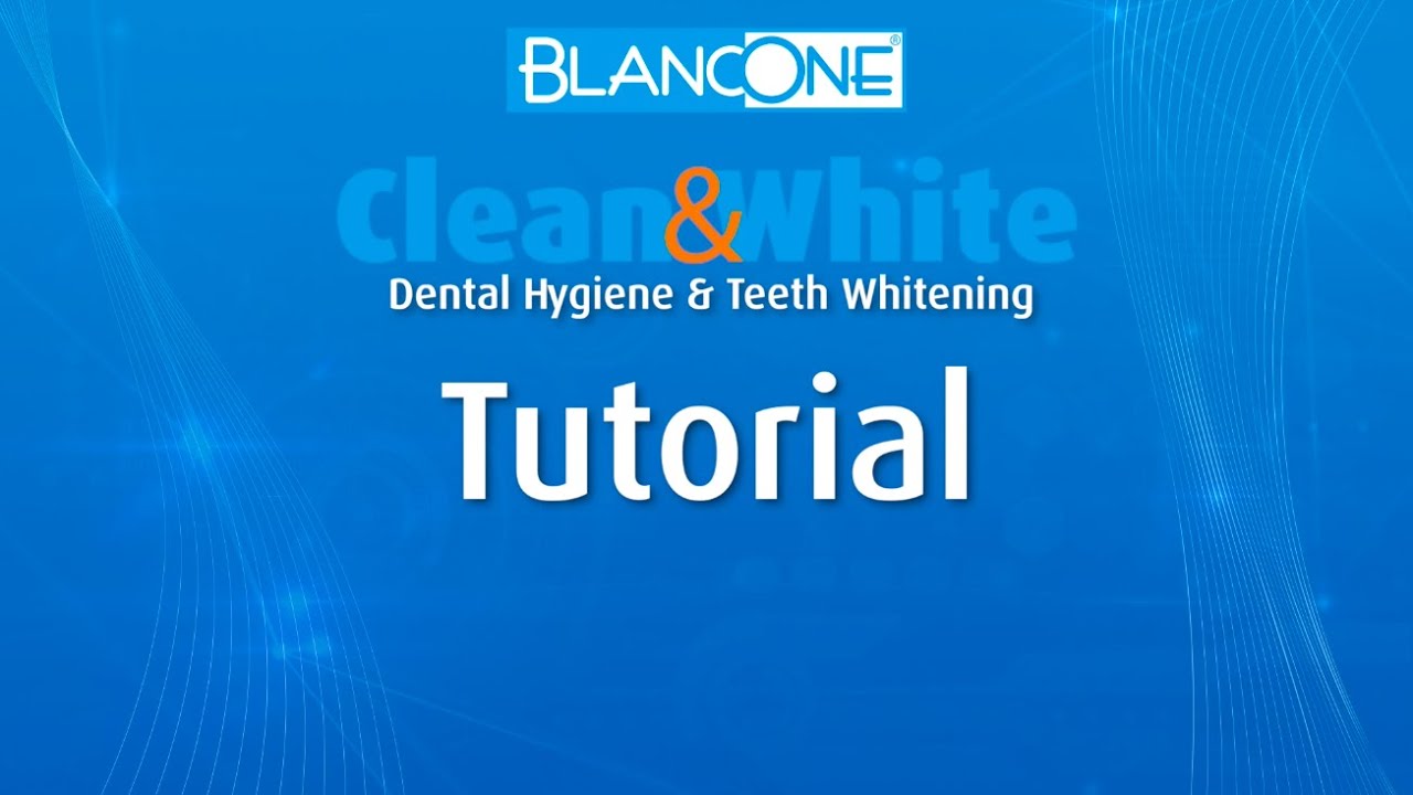 Professional whitening BlancOne CLICK tutorial