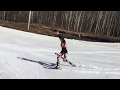 Лыжный балет 28 04 2018  Софья Натали Ильинская ballet skiing acroski freestyle