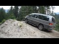 Delica L400, 4x4, Central Differential Locker Test